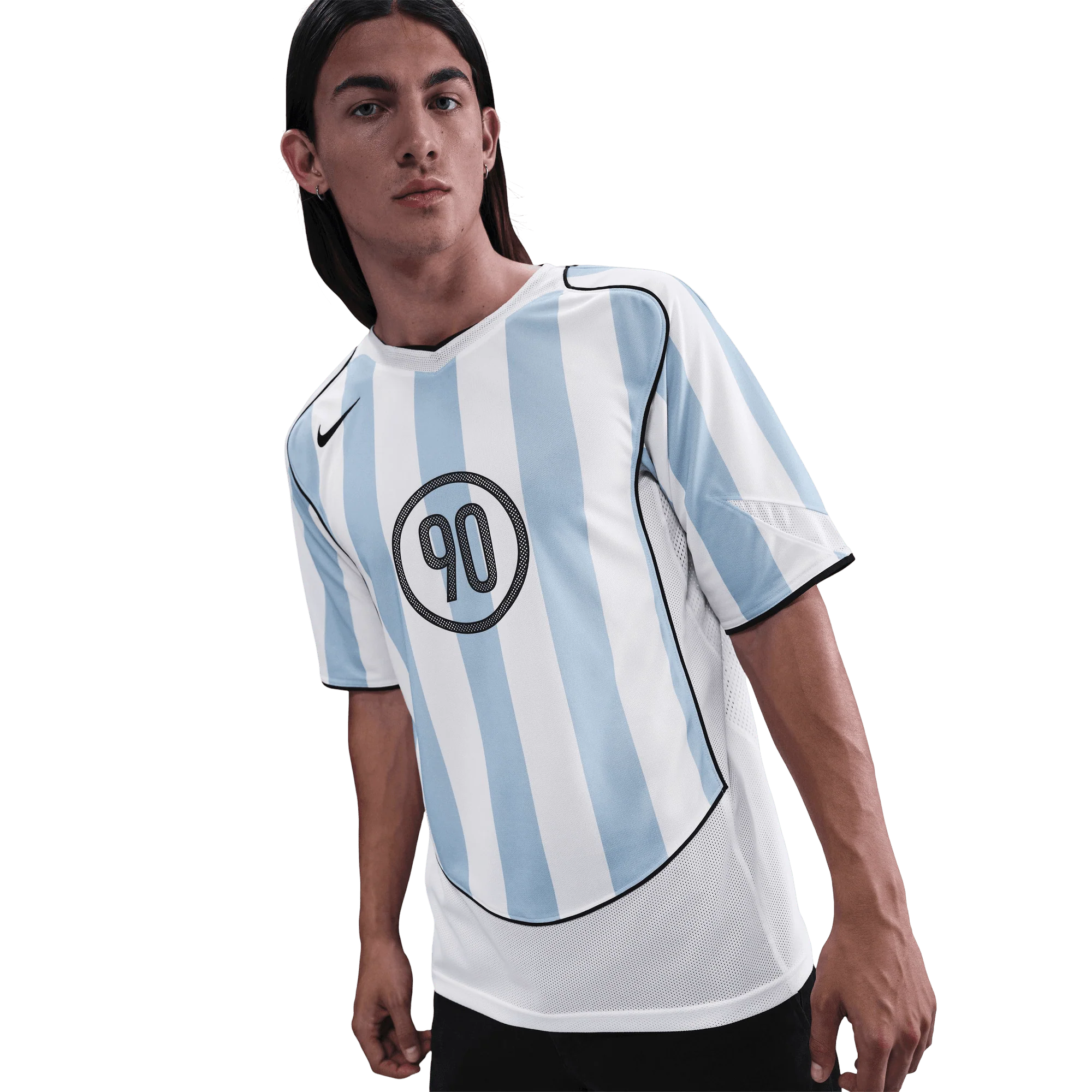 Nike Total 90 Dri-Fit Adults Football Jersey - Psychic Blue
