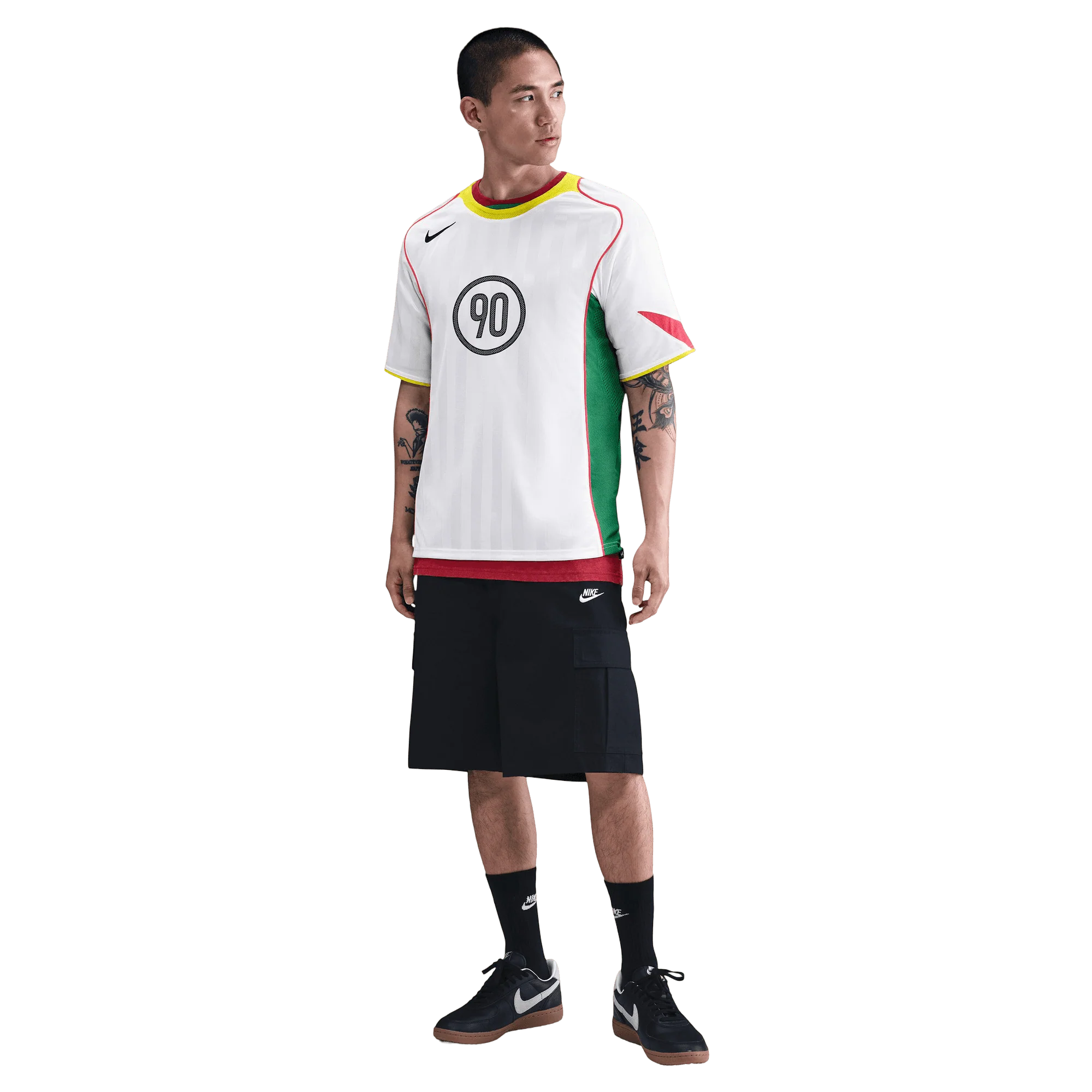 Nike Total 90 Dri-Fit Adults Football Jersey - White - Image 6