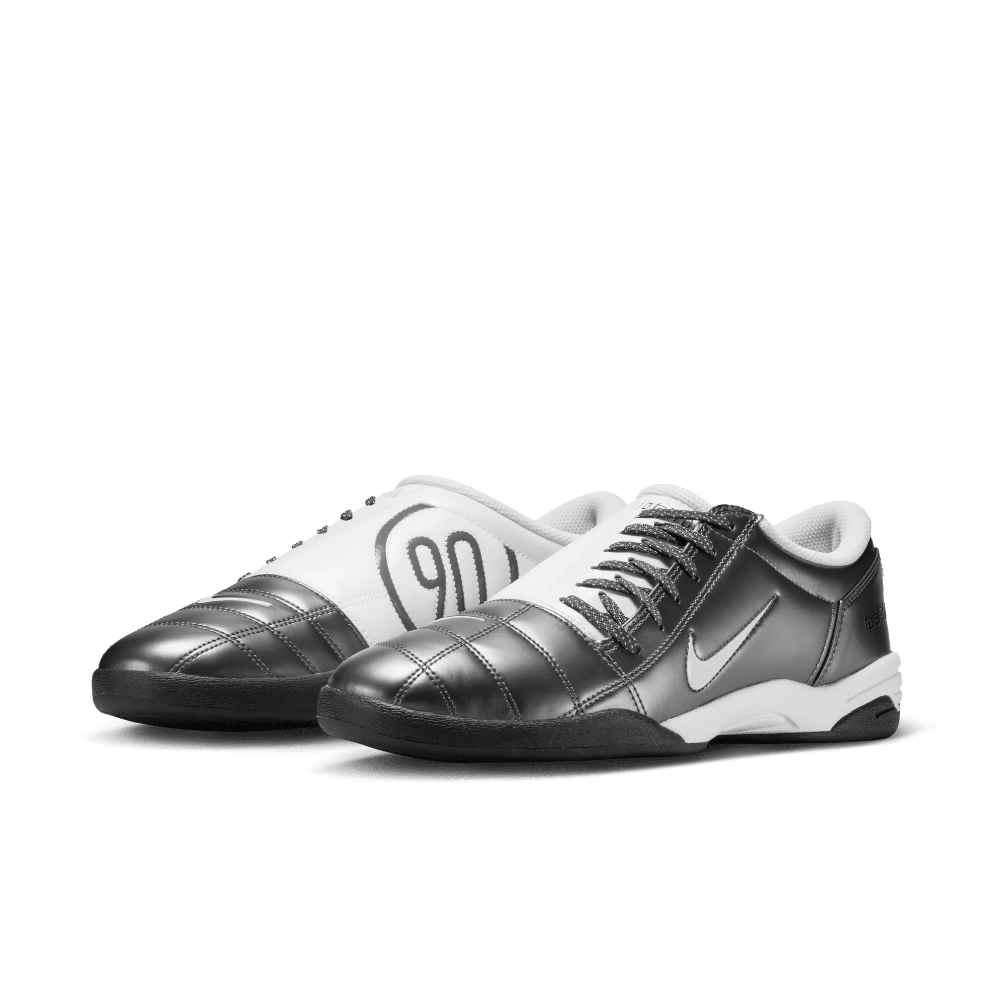 Nike Total 90 Indoor Senior Football Boots - Graphite/White - Image 5