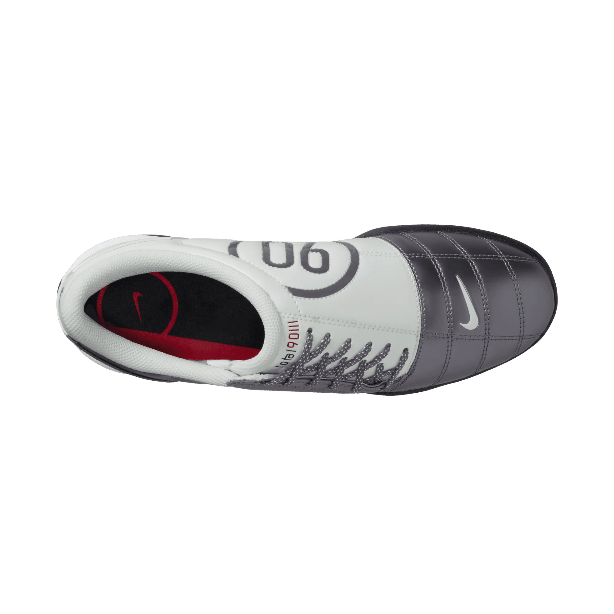 Nike Total 90 Indoor Senior Football Boots - Graphite/White - Image 6