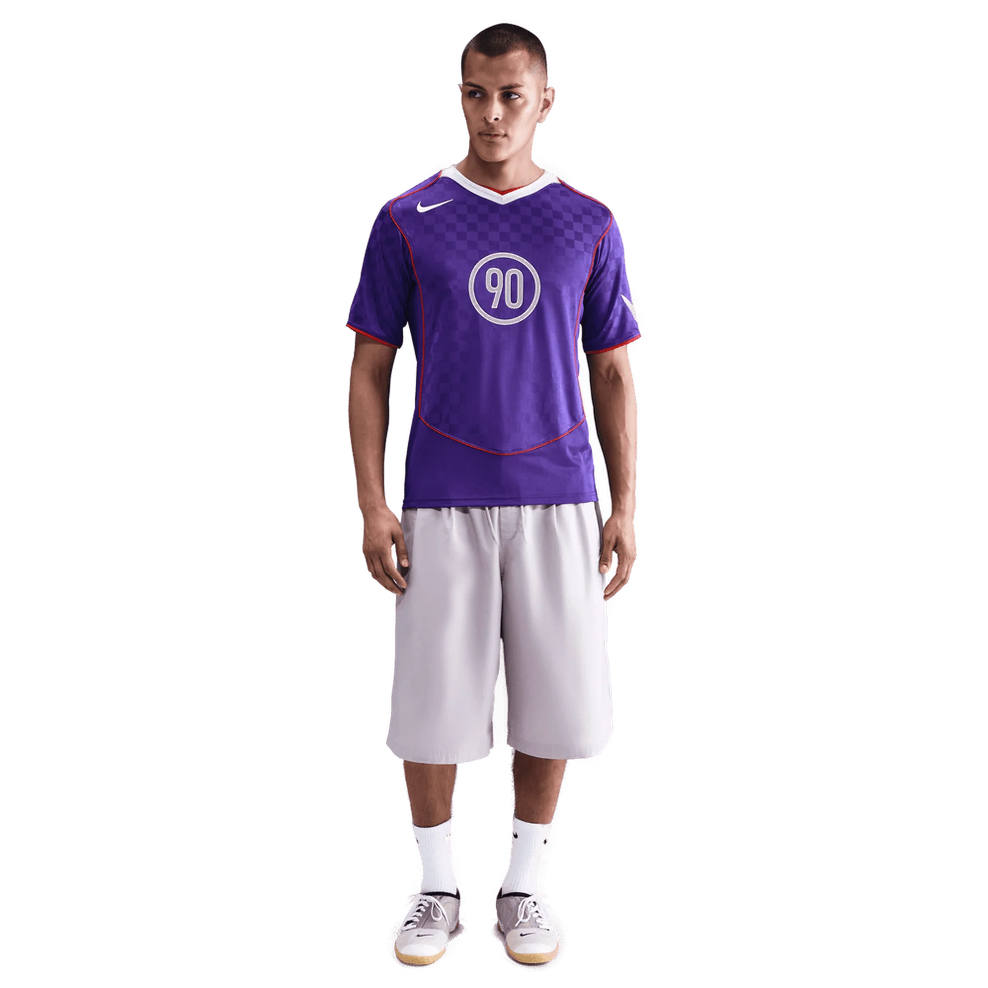 Nike Total 90 Adults Dri-FIT Football Top - Purple - Image 4