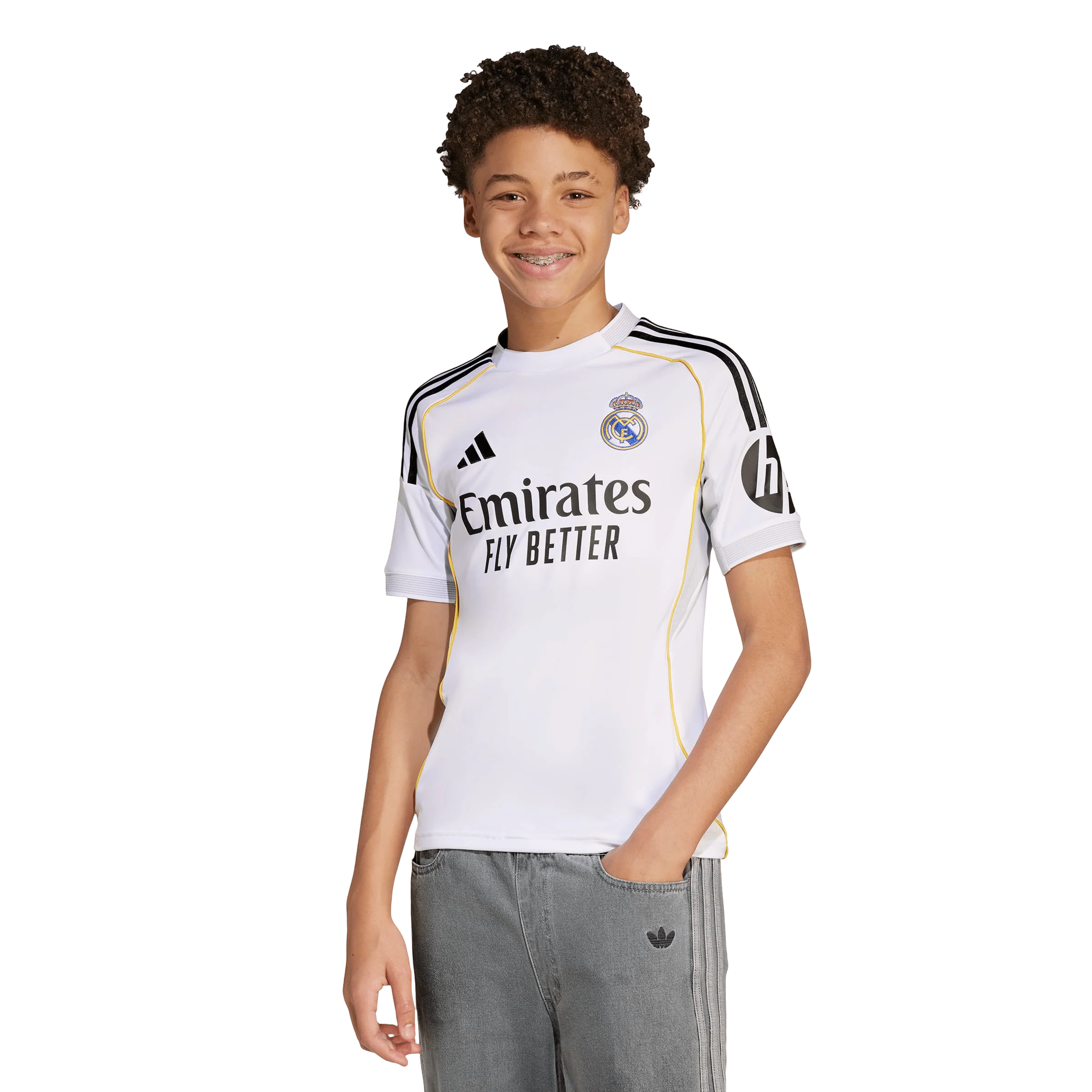Real Madrid Kids Home Jersey 2025/26 - Image 3